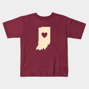 Indiana - Cream Kids T-Shirt